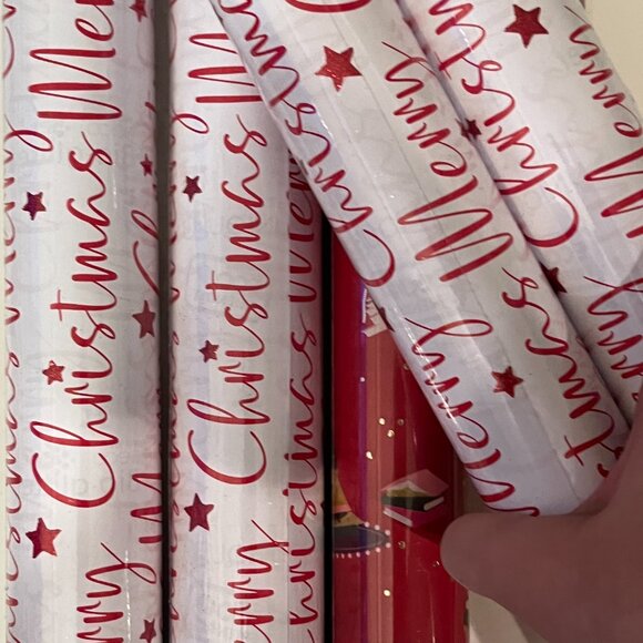 Paper Source Christmas Gift Wrap Rolls (SET OF FIVE!)  🎅 - Picture 5 of 13